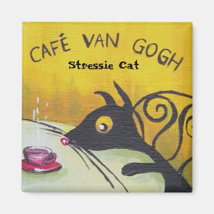 Aimant Chat de Stressie