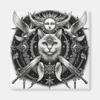 Aimant "Chat Mystique"