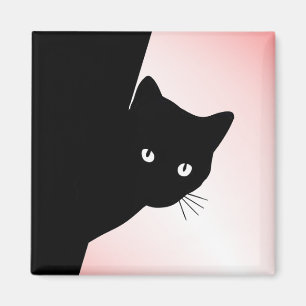 Aimant Chat noir Sly rose