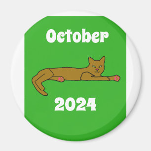 Aimant Chat, octobre 2024