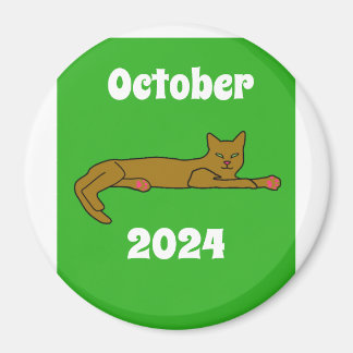 Aimant Chat, octobre 2024