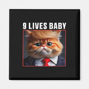 Aimant Chat Trump 9 Vit Bébé Drôle Vote Pour Trump Chats