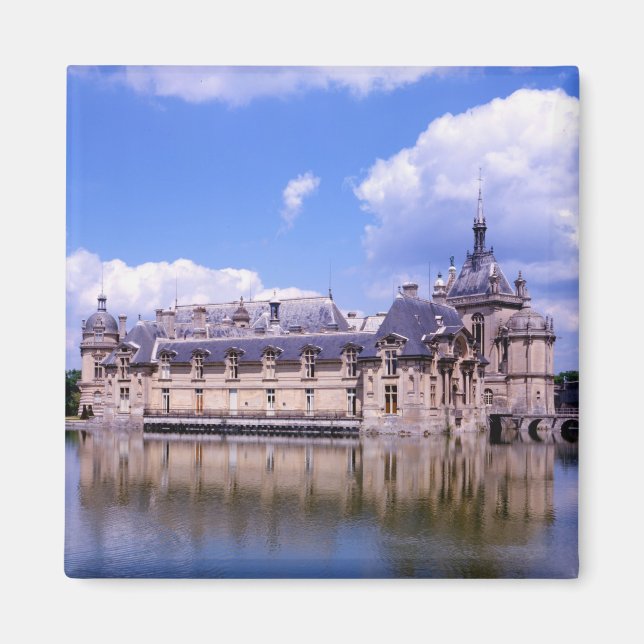 Aimant Château Chantilly, Oise, France (Devant)