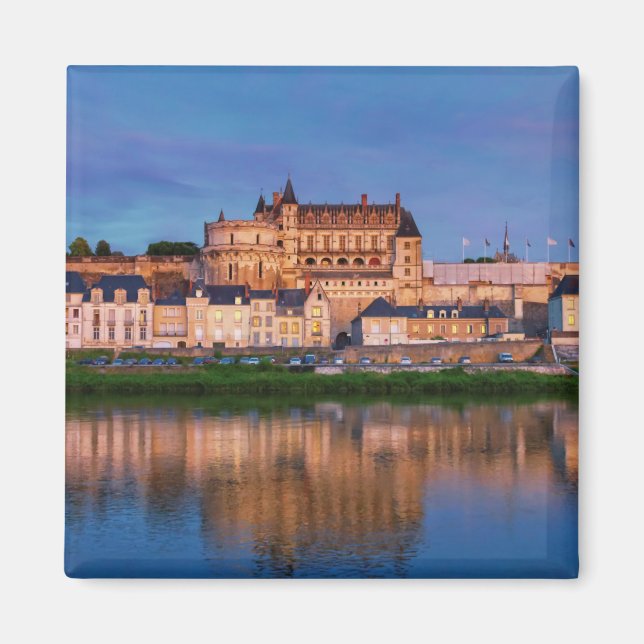 Aimant Château d'Amboise, Vallée de la Loire, France (Devant)