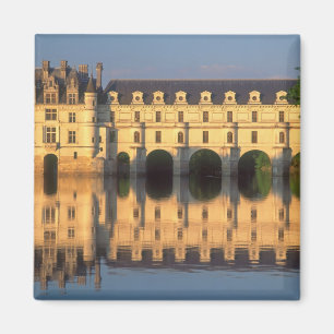 Aimant Château de Chenonceau, rivière Cher, Loir-et-Cher,