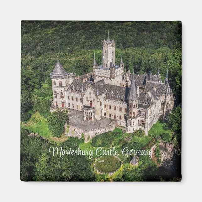 Aimant Château de Marienburg, Allemagne (Devant)