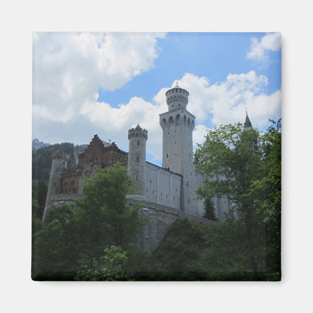Aimant Château de Neuschwanstein - Allemagne (Devant)