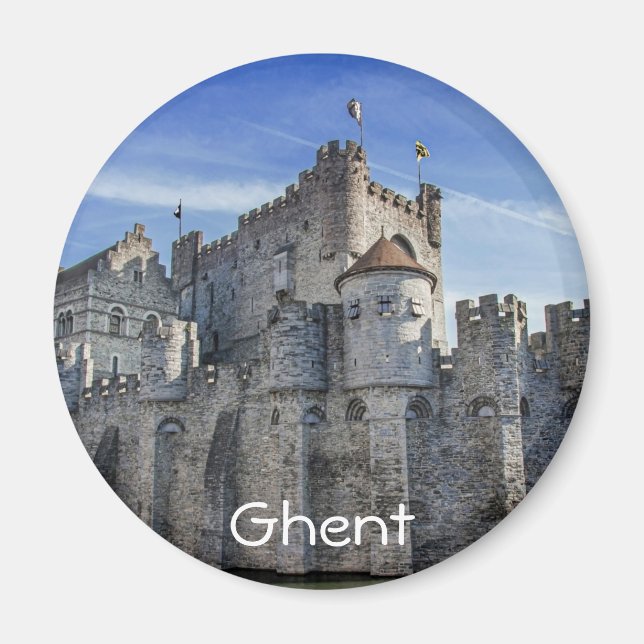 Aimant Château des Comtes de Gand (Devant)