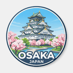 Aimant Château d'Osaka Japon
