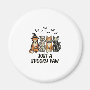 Aimant Chatons Halloween Patte Effrayante Design de Chemi