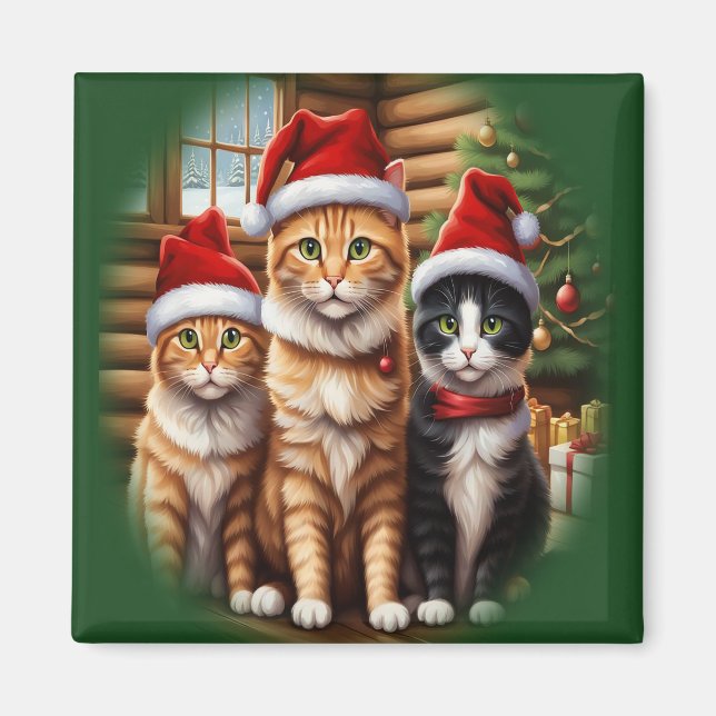 Aimant Chatons Mignons (Devant)