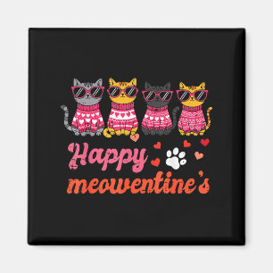 Aimant Chats de la Saint-Valentin Happy Meowentines Chato