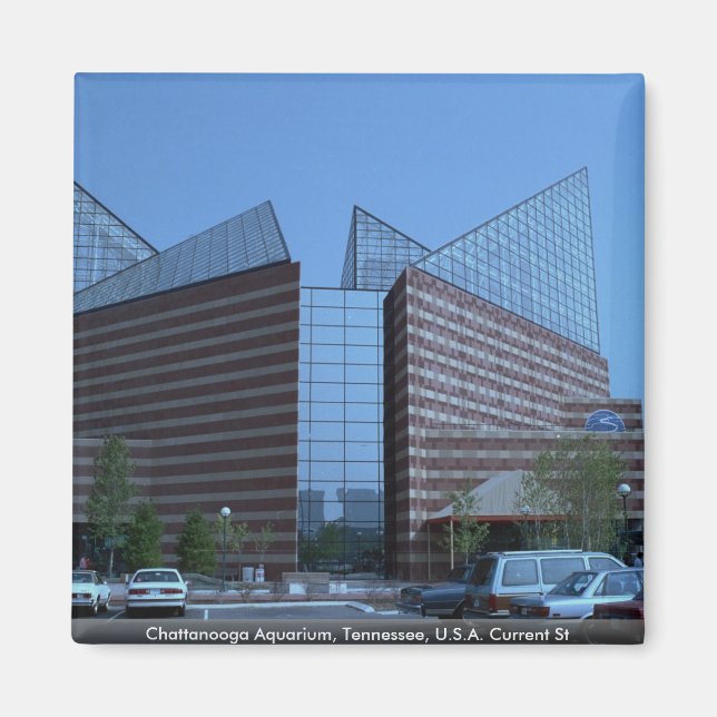 Aimant Chattanooga Aquarium, Tennessee, U.S.A. Current St (Devant)