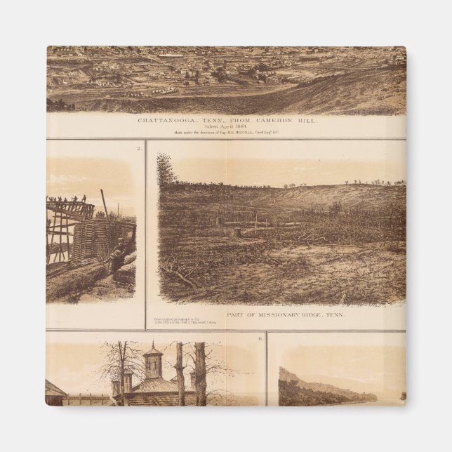 Aimant Chattanooga Tennessee (Devant)