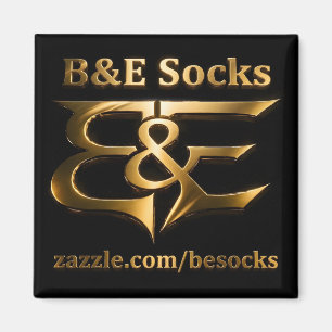 Aimant Chaussettes B&E Dessin Audacieux et Elaboré 004817