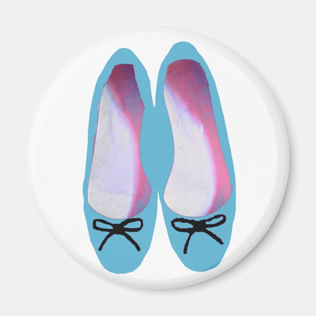 Aimant Chaussures bleues (Devant)