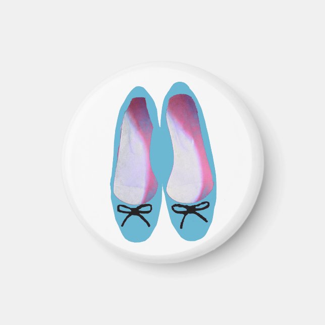 Aimant Chaussures bleues (Devant)