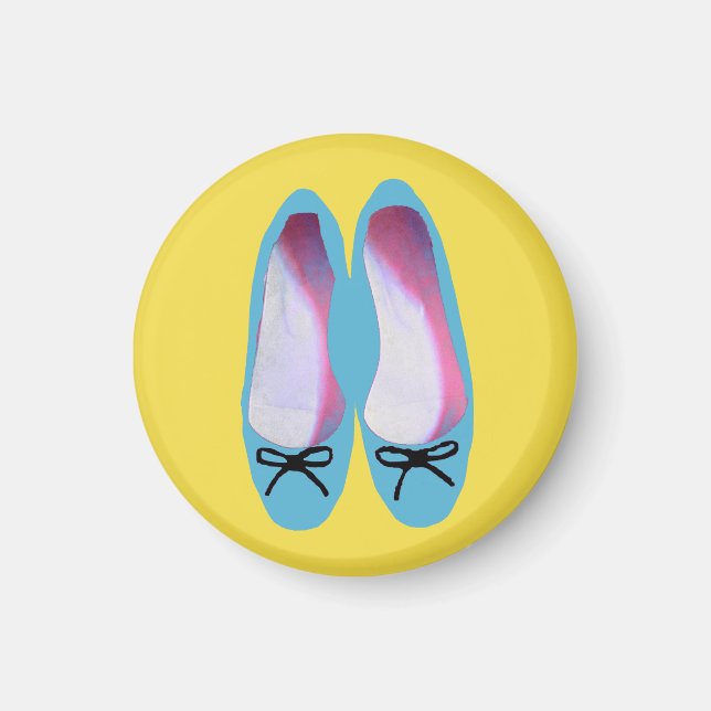 Aimant Chaussures bleues (Devant)