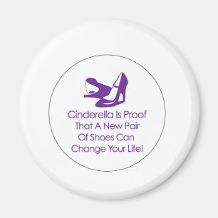 Aimant chaussures de Cendrillon