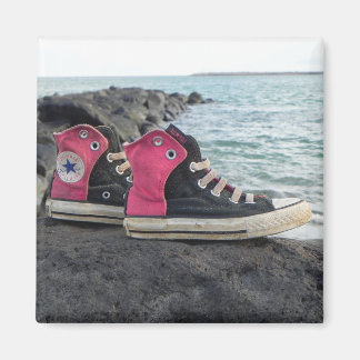 Aimant Chaussures sur la plage