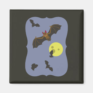 Aimant chauves-souris éffrayante d'Halloween
