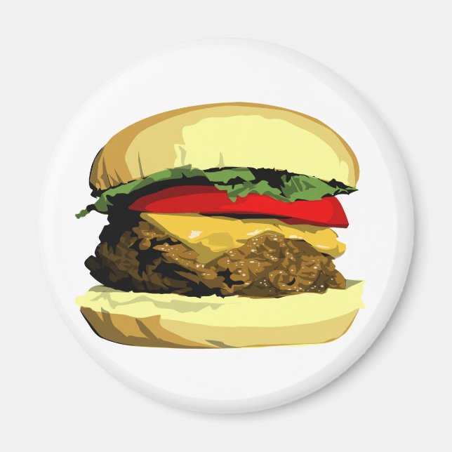 Aimant Cheeseburger (Devant)