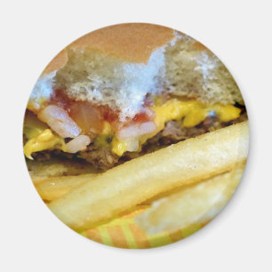 Aimant Cheeseburger et Fries