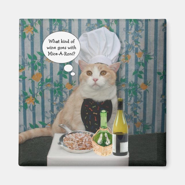 Aimant Chef Bubba Kitty (Devant)
