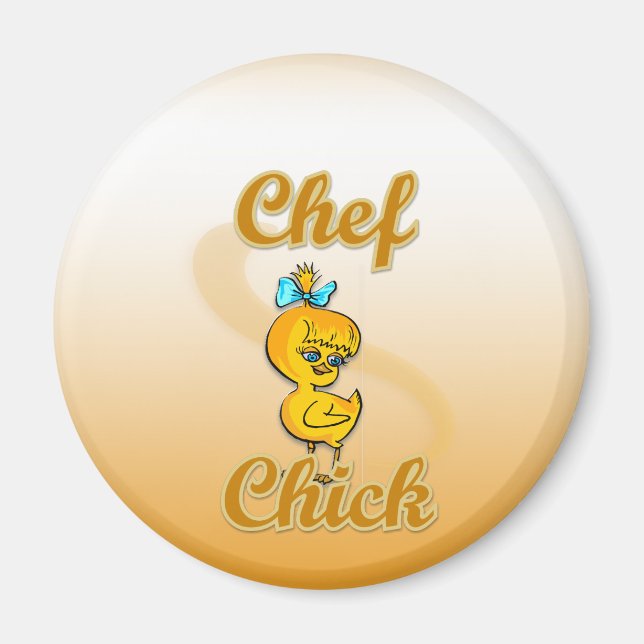 Aimant Chef Chick (Devant)