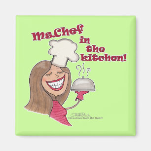 Aimant Chef en cuisine
