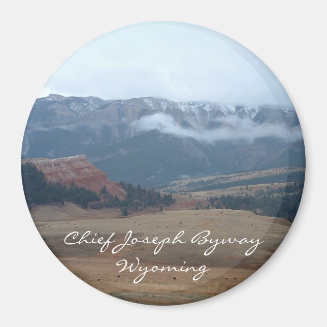 Aimant Chef Joseph Byway Wyoming (Devant)
