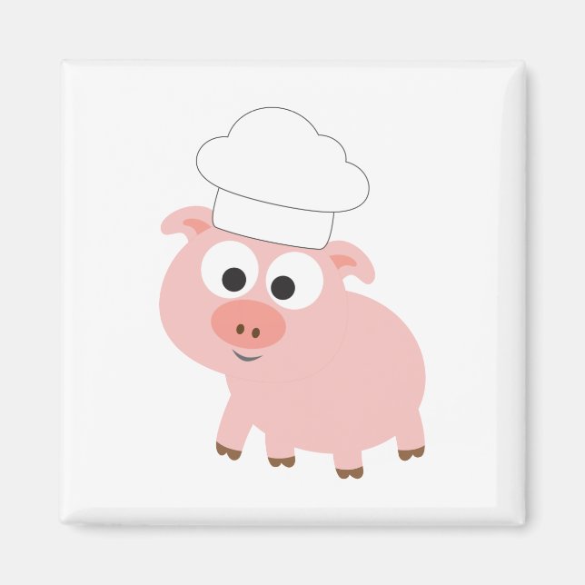 Aimant Chef Pig (Devant)