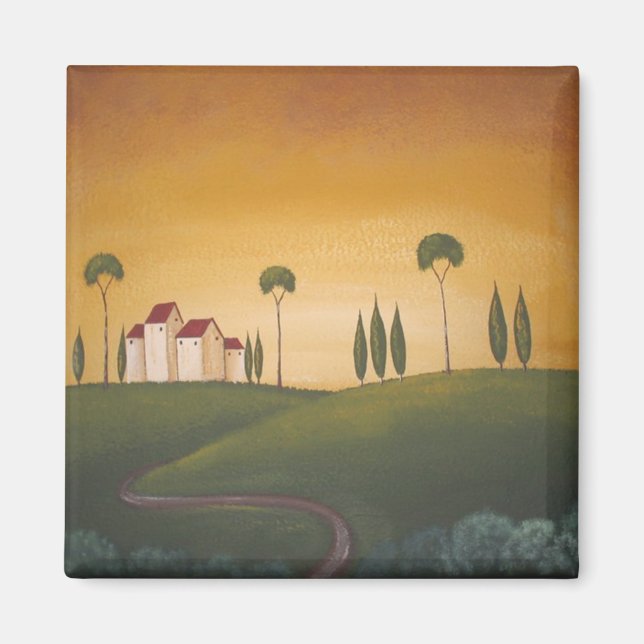 Aimant Chemin d'enroulement (Devant)