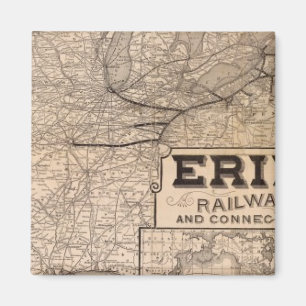 Aimant Chemins de fer d'Erie et connexions
