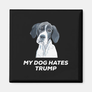Aimant Chemise Anti Trump Mon Chien Déteste Trump