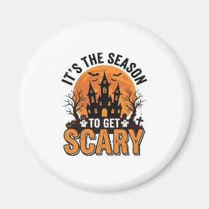 Aimant Chemise Château Hanté Saison Effrayante Halloween
