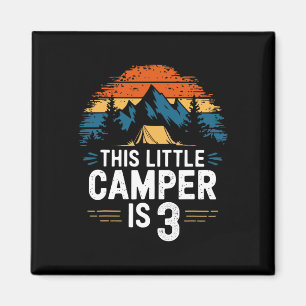 Aimant Chemise de camping pour les 3 ans d'enfants pour l