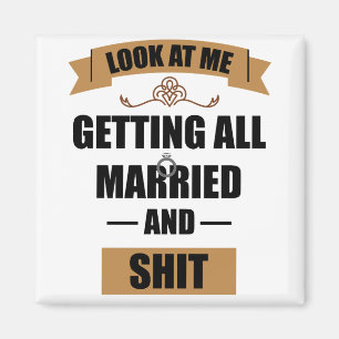 Aimant Chemise de demoiselle d'honneur Soirée enterrement