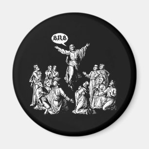 Aimant Chemise de lol de Jésus BRB