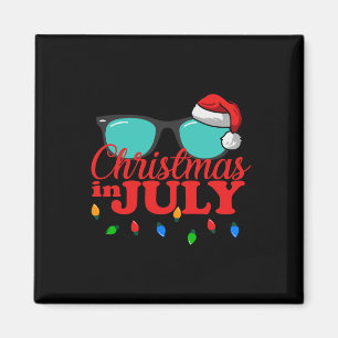 Aimant Chemise de Noël en juillet Célibataires Plage Vaca