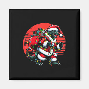Aimant Chemise de Noël Santazilla Monstre japonais Kaiju 