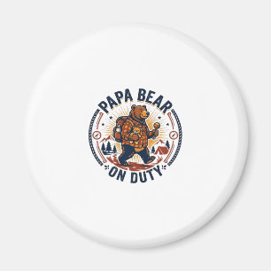 Aimant Chemise de papa ours en service pour la fête des p