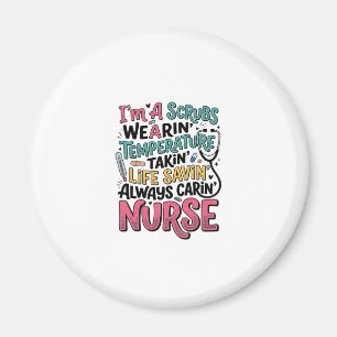 Aimant Chemise de sauvetage de température de scrubs d'in