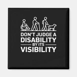 Aimant Chemise de sensibilisation au handicap pour enseig