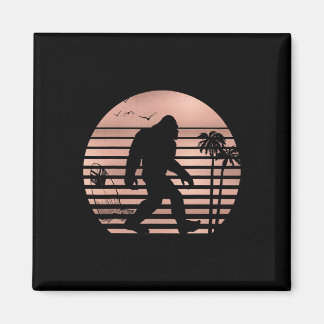 Aimant Chemise de Surf Bigfoot Drôle de Vêtement d'Été Te