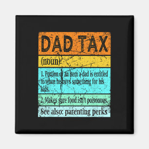 Aimant Chemise D'Impôt Papa S Pour Hommes Meilleure Défin