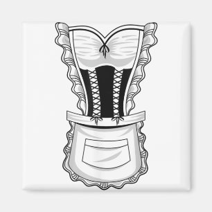 Aimant Chemise française Cool Halloween Housemai