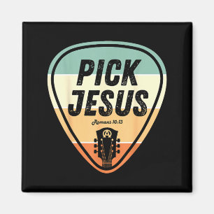 Aimant Chemise Jésus Drôle Musique Chrétienne Guitare Ck