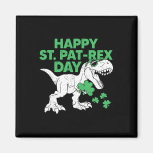 Aimant Chemise Joyeuse St Pat Rex Jour St Patricks Dinosa