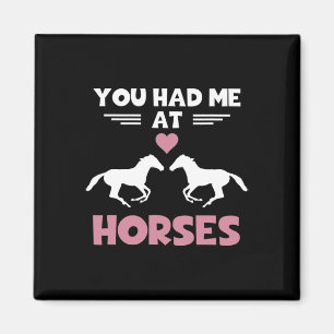 Aimant Chemise Lover Cheval Vous M'Avez Eu À Chevaux Drôl